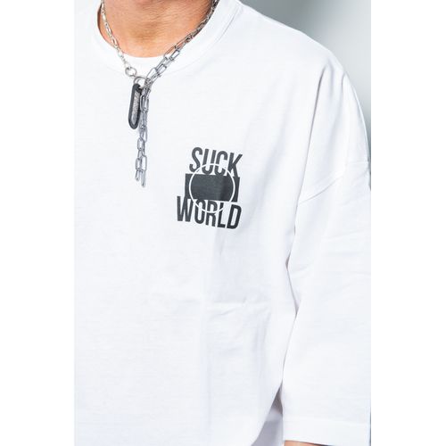 ONENESS WORLD BIG Tシャツ/ホワイト