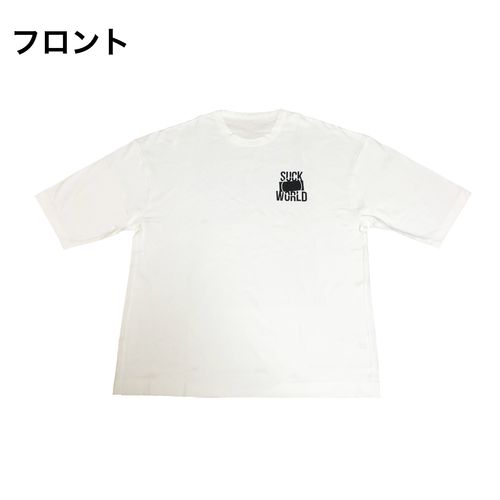 ONENESS WORLD BIG Tシャツ/ホワイト