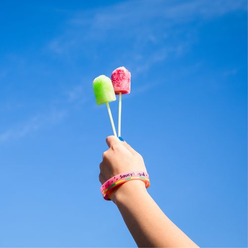 クリアラバーバンド/スイカバー