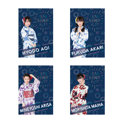 STU48 SUMMER2020 個別クリアPPポスター