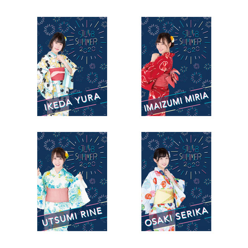 STU48 SUMMER2020 個別クリアPPポスター