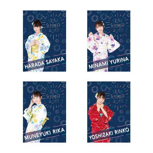 STU48 SUMMER2020 個別クリアPPポスター