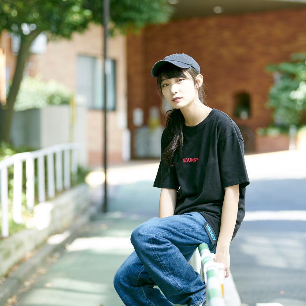 Logo T-Shirts Pink [Black]