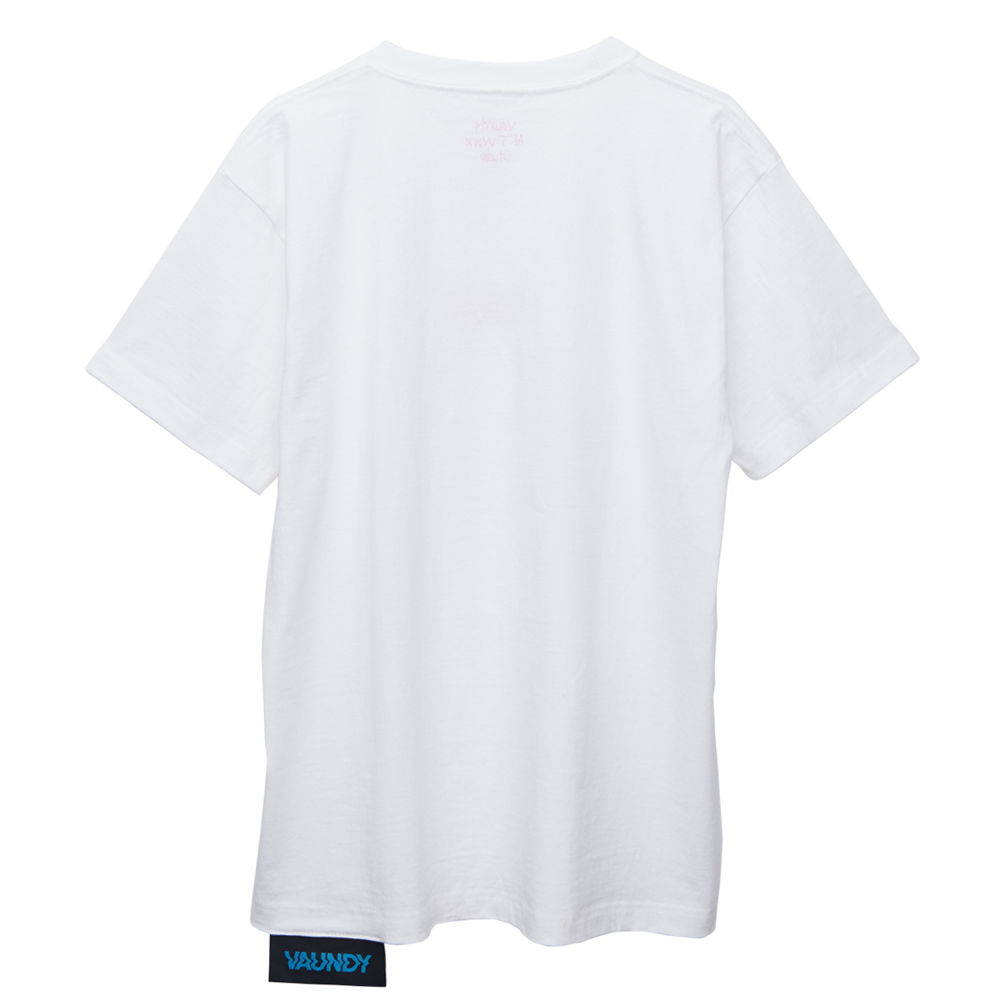 Logo T-Shirts Pink [White]