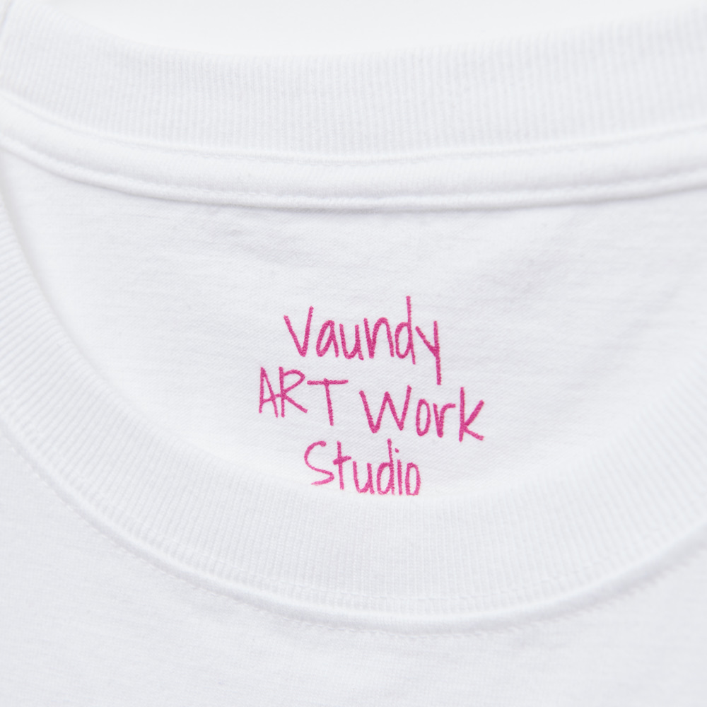 Logo T-Shirts Pink [White]