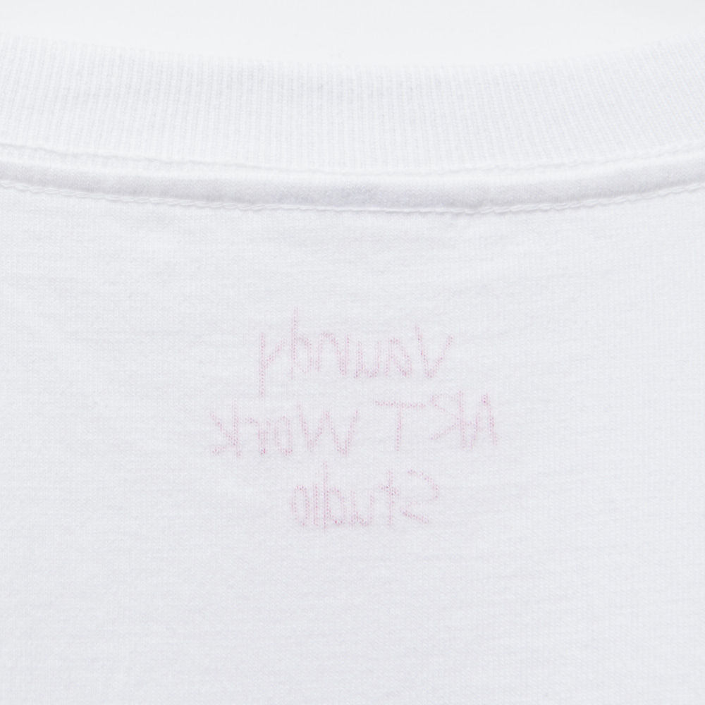 Logo T-Shirts Pink [White]