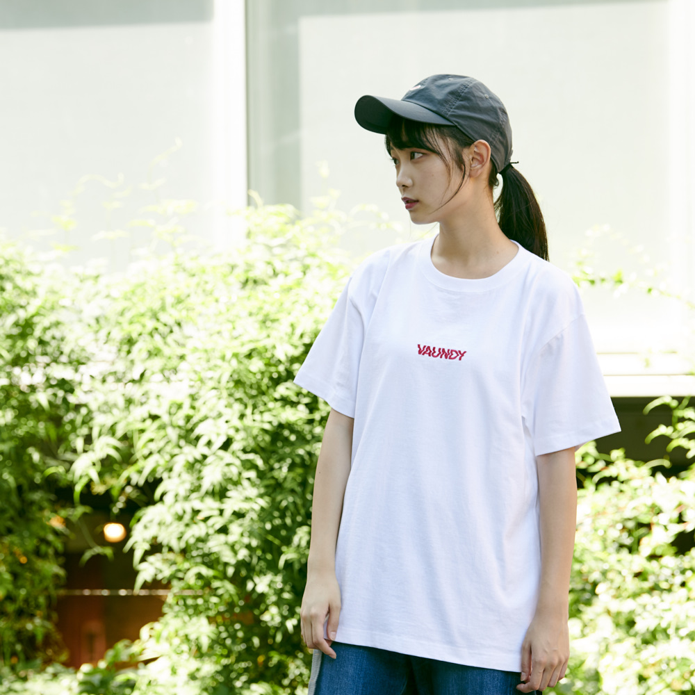 Logo T-Shirts Pink [White]