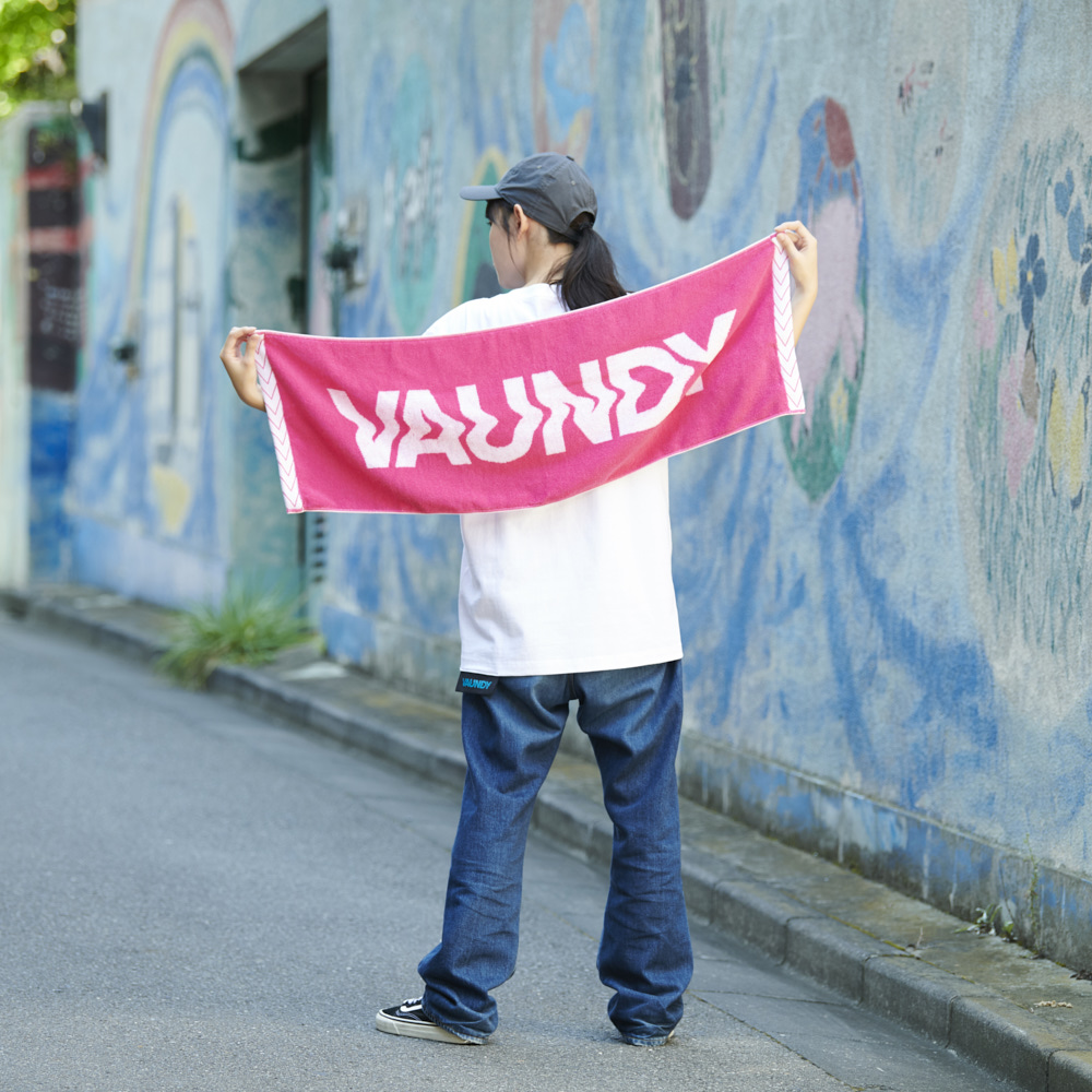 商品詳細ページ | Vaundy ONLINE STORE | Logo Jacquard Towel [Pink