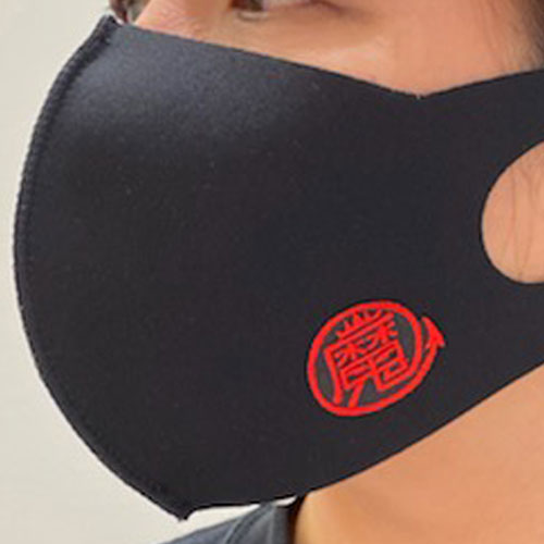 魔人倶楽部35th限定 冷感素材魔人マスク/倶楽部・ロゴ