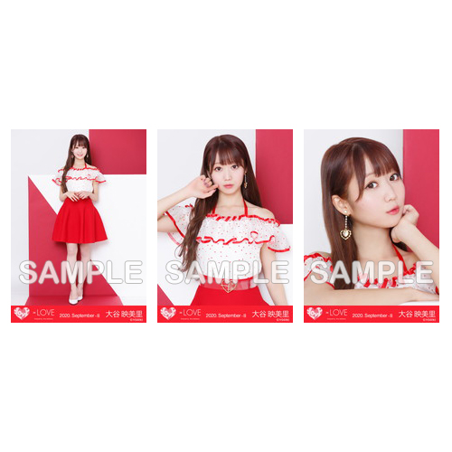 生写真セット(赤白衣装)