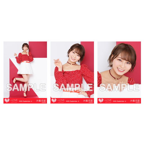 生写真セット(赤白衣装)