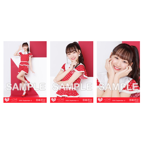 生写真セット(赤白衣装)