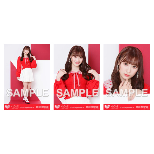 生写真セット(赤白衣装)