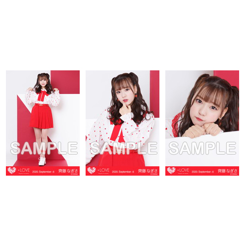 生写真セット(赤白衣装)