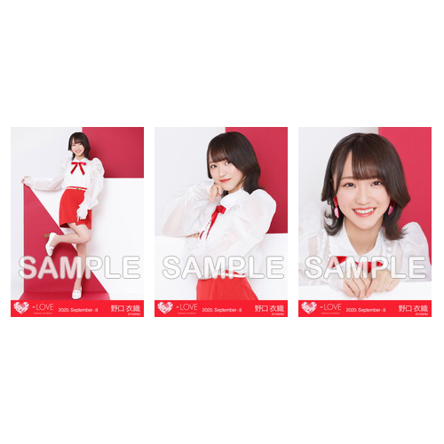 生写真セット(赤白衣装)