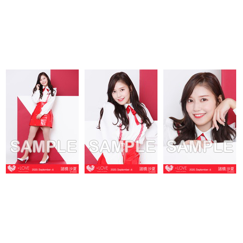 生写真セット(赤白衣装)