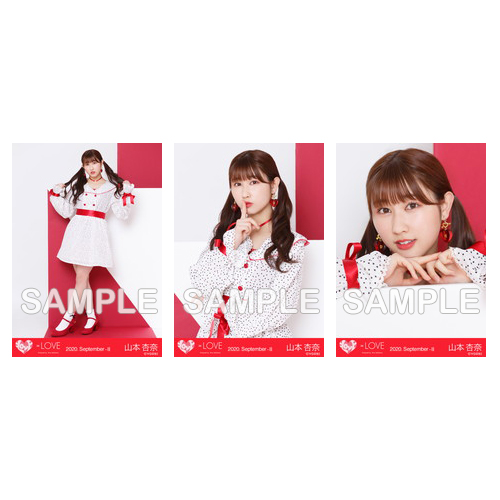 生写真セット(赤白衣装)