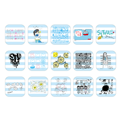 STU48 メンバープロデュース 手描きミニタオル