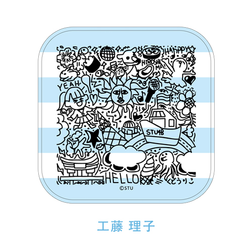 STU48 メンバープロデュース 手描きミニタオル