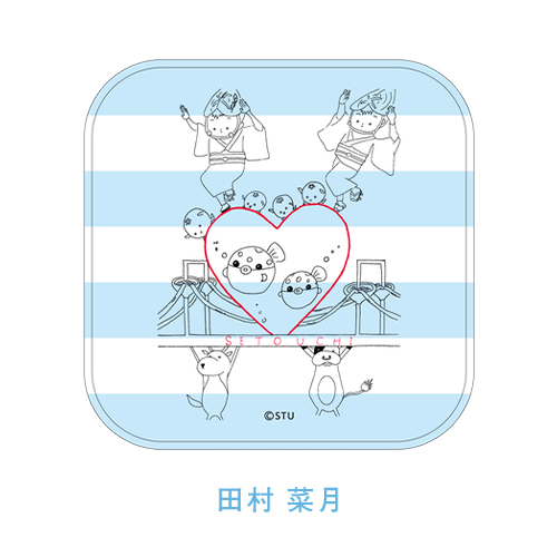 STU48 メンバープロデュース 手描きミニタオル