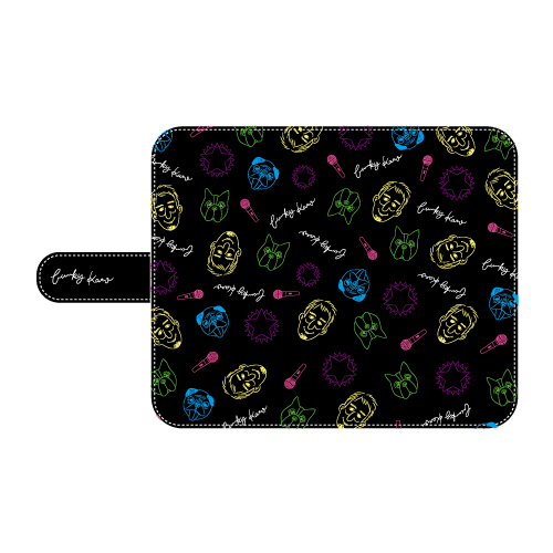 ファンキー加藤&ファン太・こむぎ 手帳型スマホケース