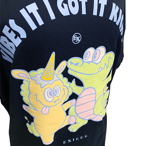 【EXIEEE×entrance】 オリジナルTシャツ(会員番号入り) / ブラック