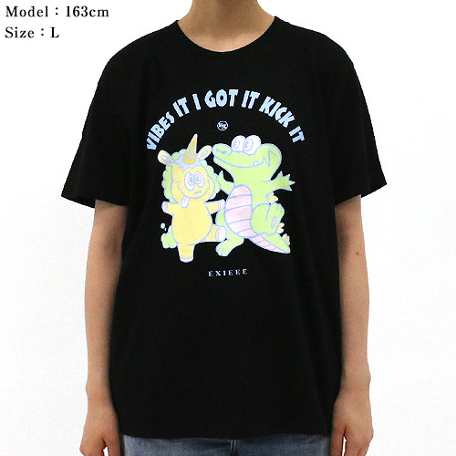 【EXIEEE×entrance】 オリジナルTシャツ(会員番号入り) / ブラック