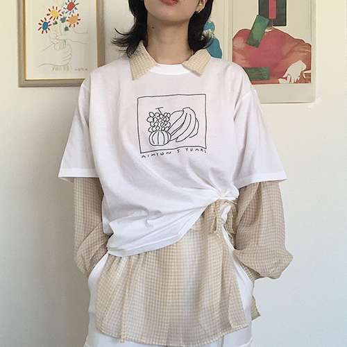 AIMYON 5 YEARS Tシャツ ～裸の心～ / XL