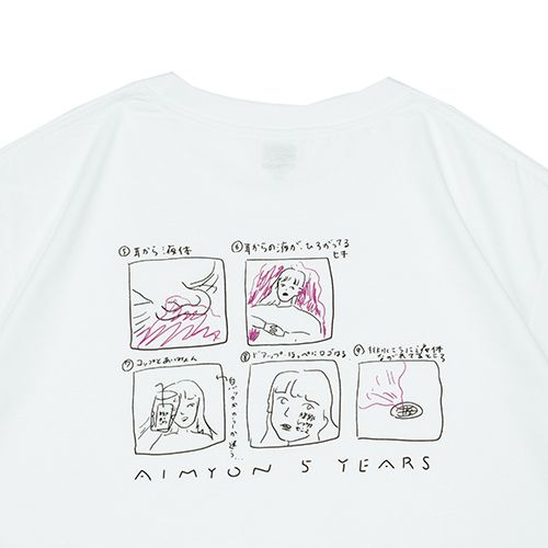 AIMYON 5 YEARS Tシャツ ～瞬間的シックスセンス～ / XL