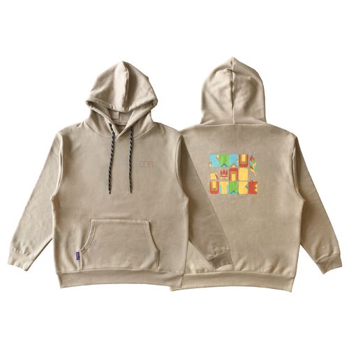 モン吉 別注プルーオーバーフーディー "Monkichi original products.”