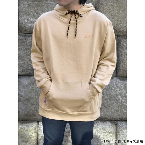 モン吉 別注プルーオーバーフーディー "Monkichi original products.”