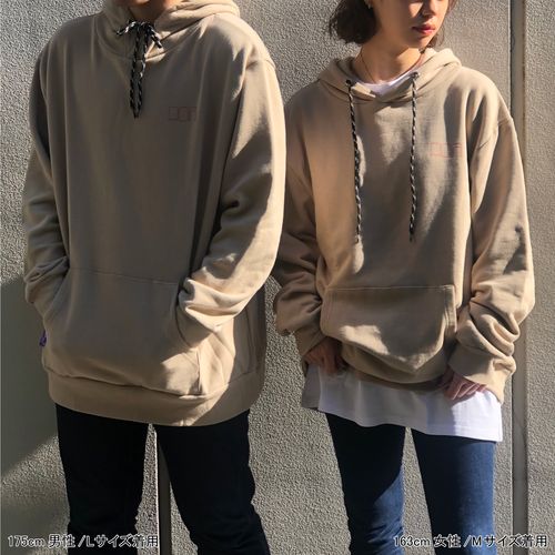 モン吉 別注プルーオーバーフーディー "Monkichi original products.”