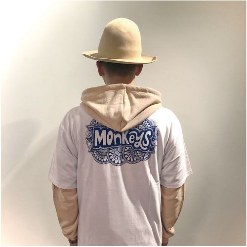 Monkeys 別注オリジナルTシャツ "Monkichi original products.”