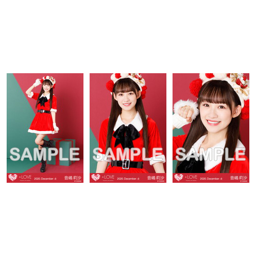 生写真セット(サンタ衣装)