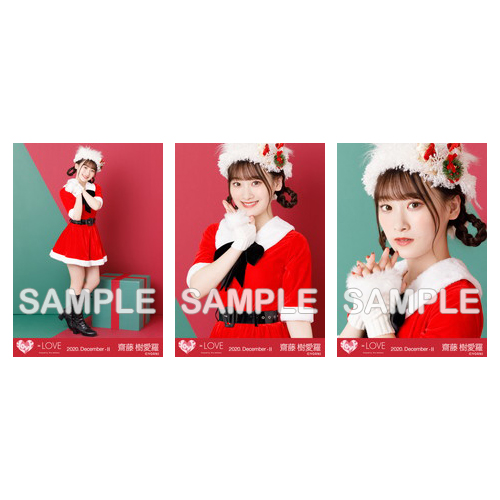 生写真セット(サンタ衣装)