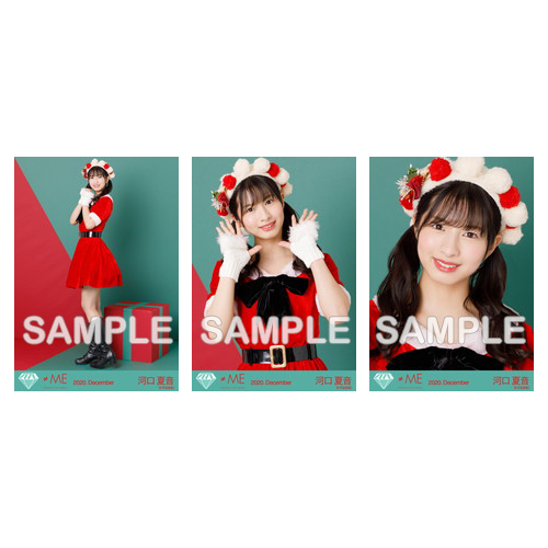 生写真セット(サンタ衣装)