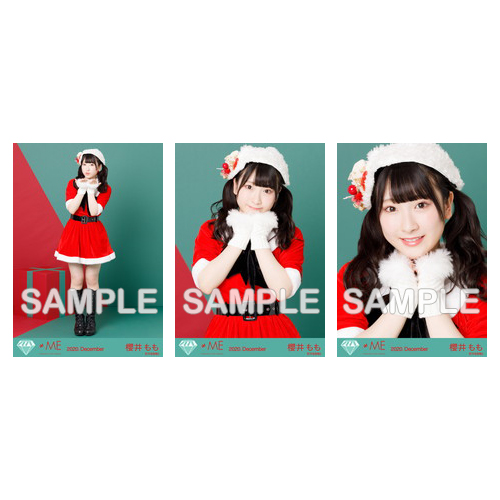 生写真セット(サンタ衣装)