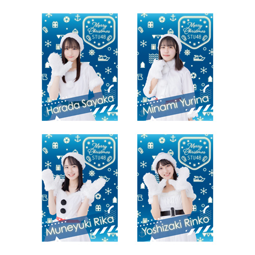 STU48 【Christmas 2020】個別A3クリアポスター
