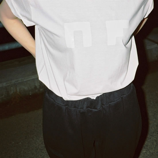 NF04 LOGO TEE(white)