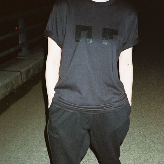 NF05 LOGO TEE(black)