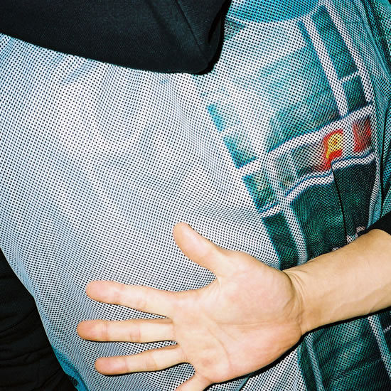 NF07 PHOTO MESH PARKA(black)