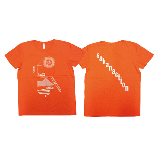 Core component of sakanaction T-shirts(orange)