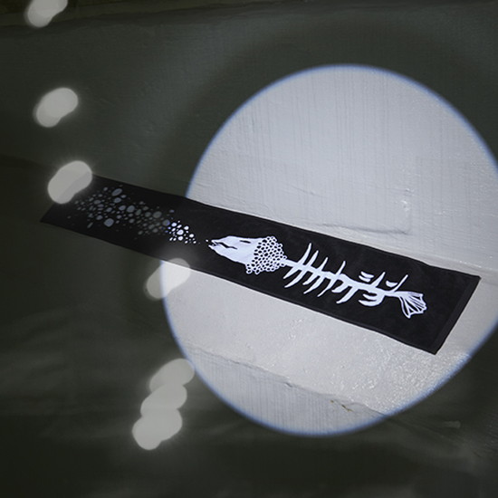 NFSC MUFFLER TOWEL B/W