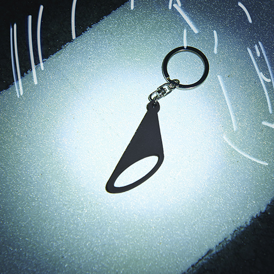 NFSC SEARCH LIGHT KEY HOLDER Black