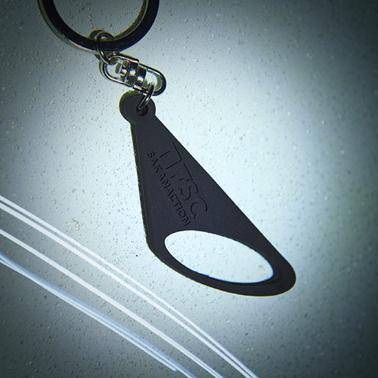 NFSC SEARCH LIGHT KEY HOLDER Black