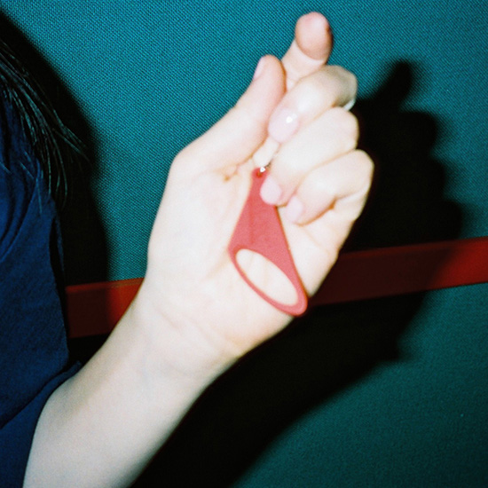 NFSC SEARCH LIGHT KEY HOLDER Red