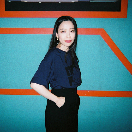 NFSC NF Records TEE Navy