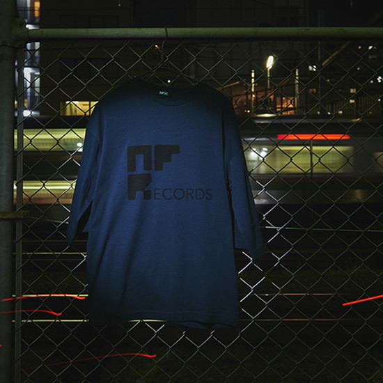 NFSC NF Records TEE Navy