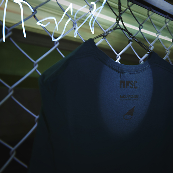 NFSC NF Records TEE Navy