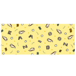 レンちゃんのポカポカ春タオル